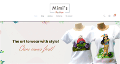 Desktop Screenshot of mimisfashion.com